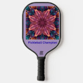 Lebendiger Mandala-Pickleball-Schläger Pickleball Schläger (Rückseite)