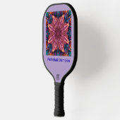 Lebendiger Mandala-Pickleball-Schläger Pickleball Schläger (Links)