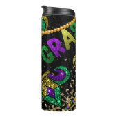 Lebendiger Mardi-Gras-Thermalbecher Thermosbecher (Nach rechts gedreht)