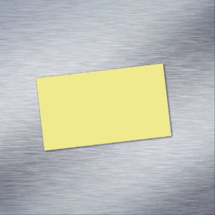 Lebendiger massiver gelber Hintergrund  Magnetische Visitenkarte