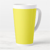 Lebendiger massiver gelber Hintergrund Milchtasse (Rechte Ecke)