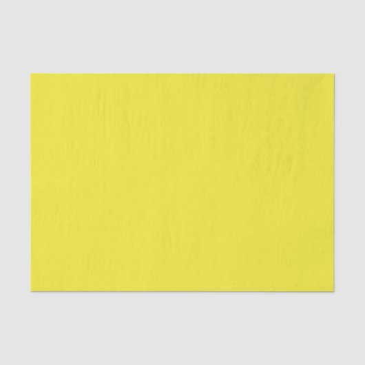 Lebendiger massiver gelber Hintergrund Seidenpapier (Vorderseite)