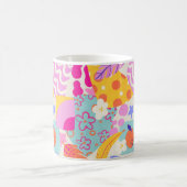 Lebendiger Maxi-Patchwork Kaffeetasse (Mittel)