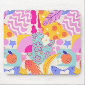 Lebendiger Maxi-Patchwork Mousepad (Vorne)