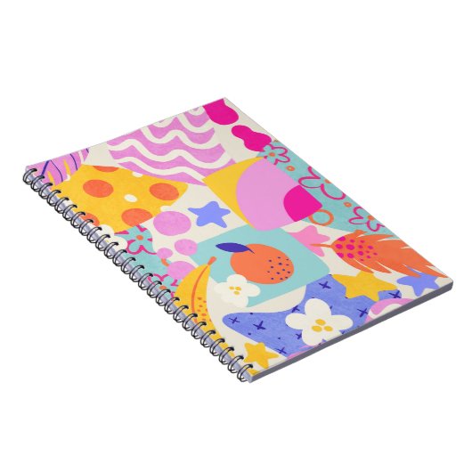 Lebendiger Maxi-Patchwork Notizblock (Rechte Seite)