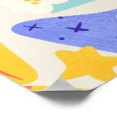 Lebendiger Maxi-Patchwork Poster (Ecke)