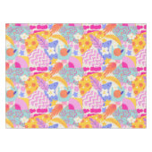 Lebendiger Maxi-Patchwork Tischdecke (Vorderseite (Horizontal))
