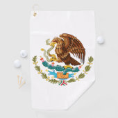 Lebendiger Mexikanischer Adler Golfhandtuch (Insitu)