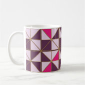 Lebendiger nubischer geometrischer Kaffeebecher Kaffeetasse (Links)