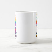 Lebendiger Pop-Art-Englischer Cocker Spaniel Kaffeetasse (Mittel)