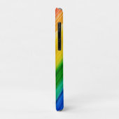 Lebendiger Regenbogen der Farben Case-Mate iPhone Hülle (Hinten/Links)