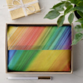 Lebendiger Regenbogen der Farben Seidenpapier (Geschenk)