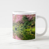 Lebendiger Regenbogen-Tintenspritzer-Mug Jumbo-Tasse (Rechts)