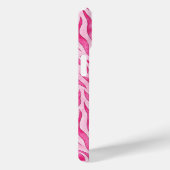Lebendiger Rosa Zebradruck Case-Mate iPhone Hülle (Rückseite / Rechts)