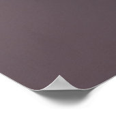 Lebendiger roter Rosenstrauß Poster (Ecke)