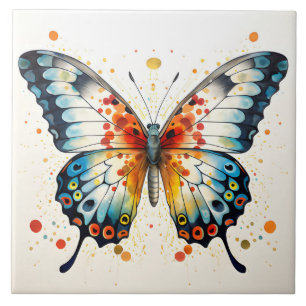 Lebendiger Schmetterling Fliese
