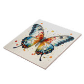 Lebendiger Schmetterling Fliese (Seite)