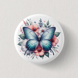 Lebendiger Schmetterlings-Blumenstrauß Art-96283 Button