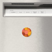 Lebendiger Sechseck-Waben-Geometrischer Gradient Magnet (In Situ (Geschirrspüler))