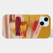 Lebendiger Sommer Popsicle Stapel Tech Case (Rückseite (Horizontal))