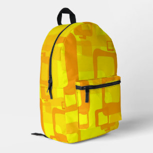Lebendiger Sonnenschein-Fluss – Moderne abstrakte Bedruckter Rucksack