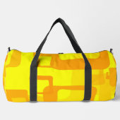 Lebendiger Sonnenschein-Fluss – Moderne abstrakte Duffle Bag (Vorderseite)