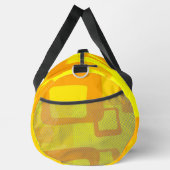 Lebendiger Sonnenschein-Fluss – Moderne abstrakte Duffle Bag (Rechts)