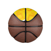 Lebendiger Sonnenschein-Fluss – Moderne abstrakte Mini Basketball (Rechts)