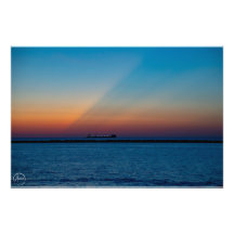 Lebendiger Sonnenuntergang