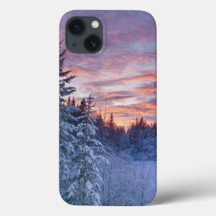 Lebendiger Sonnenuntergang malt den Himmel über wi Case-Mate iPhone Hülle