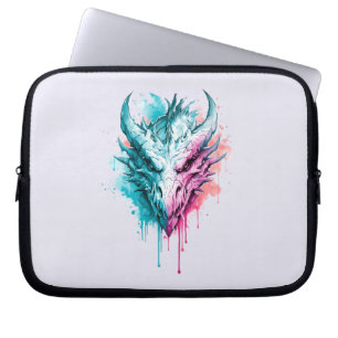 Lebendiger Spritz-Drache-Laptop-Schutzhülle Laptopschutzhülle