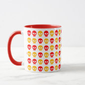 Lebendiger Totenkopf-Pop Tasse (Links)