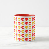 Lebendiger Totenkopf-Pop Tasse (Zentrum)