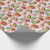 Lebendiger Toucan-Dschungel Geschenkpapier (Ecke)