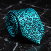 Lebendiger Türkiser Fleck Krawatte