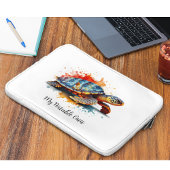 Lebendiger Voyager, individuell Laptopschutzhülle