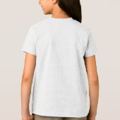 Lebendiges abstraktes Blumen-Burst-Muster Tri-Blend Shirt (Rückseite)