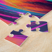 Lebendiges abstraktes Jigsaw-Puzzle Puzzle (Seite)