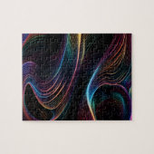 Lebendiges abstraktes Puzzle (Horizontal)