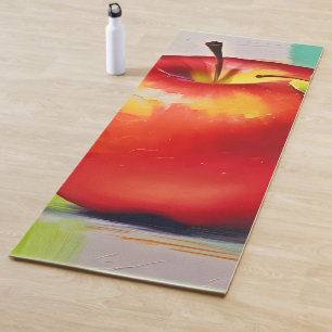 Lebendiges Apfel-Stillleben Yogamatte