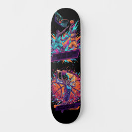 Lebendiges Basketball-Sieg-Grafik-Pro-Skateboard  Skateboard