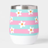 Lebendiges blühendes Blumen-Design (Rückseite)