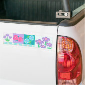 Lebendiges blühendes Blumen-Design Autoaufkleber (Auf Lkw)