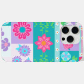 Lebendiges blühendes Blumen-Design Case-Mate iPhone Hülle (Rückseite (Horizontal))