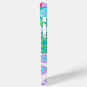 Lebendiges blühendes Blumen-Design Case-Mate iPhone Hülle (Rückseite / Links)
