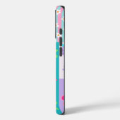 Lebendiges blühendes Blumen-Design Case-Mate iPhone Hülle (Rückseite / Links)