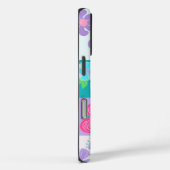 Lebendiges blühendes Blumen-Design Case-Mate iPhone Hülle (Rückseite / Rechts)