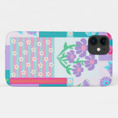 Lebendiges blühendes Blumen-Design Case-Mate iPhone Hülle (Rückseite (Horizontal))