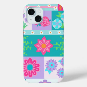 Lebendiges blühendes Blumen-Design Case-Mate iPhone Hülle