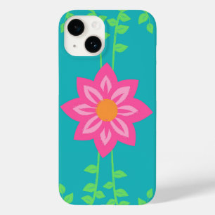 Lebendiges blühendes Blumen-Design Case-Mate iPhone 14 Hülle